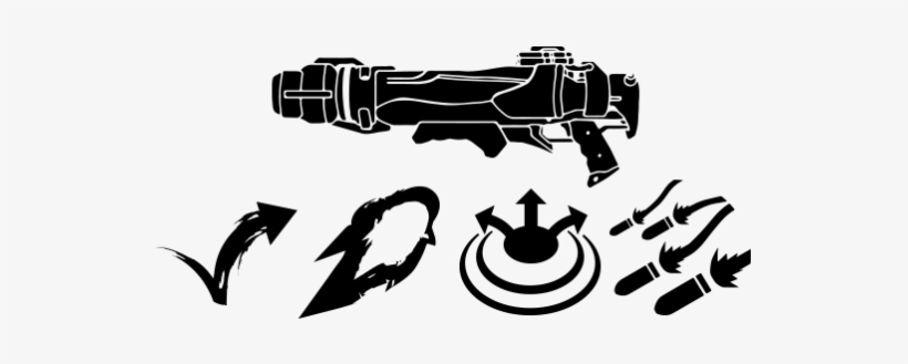Graphic Library Library Justice Rains From Above A - Pharah Rocket Png, transparent png