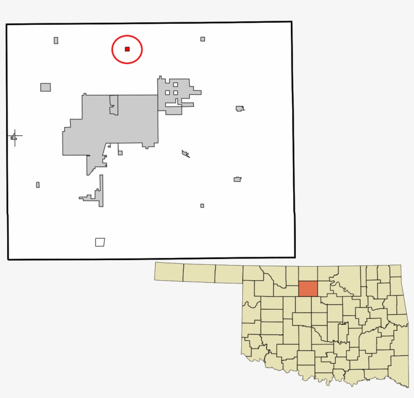 Oklahoma County Map, transparent png