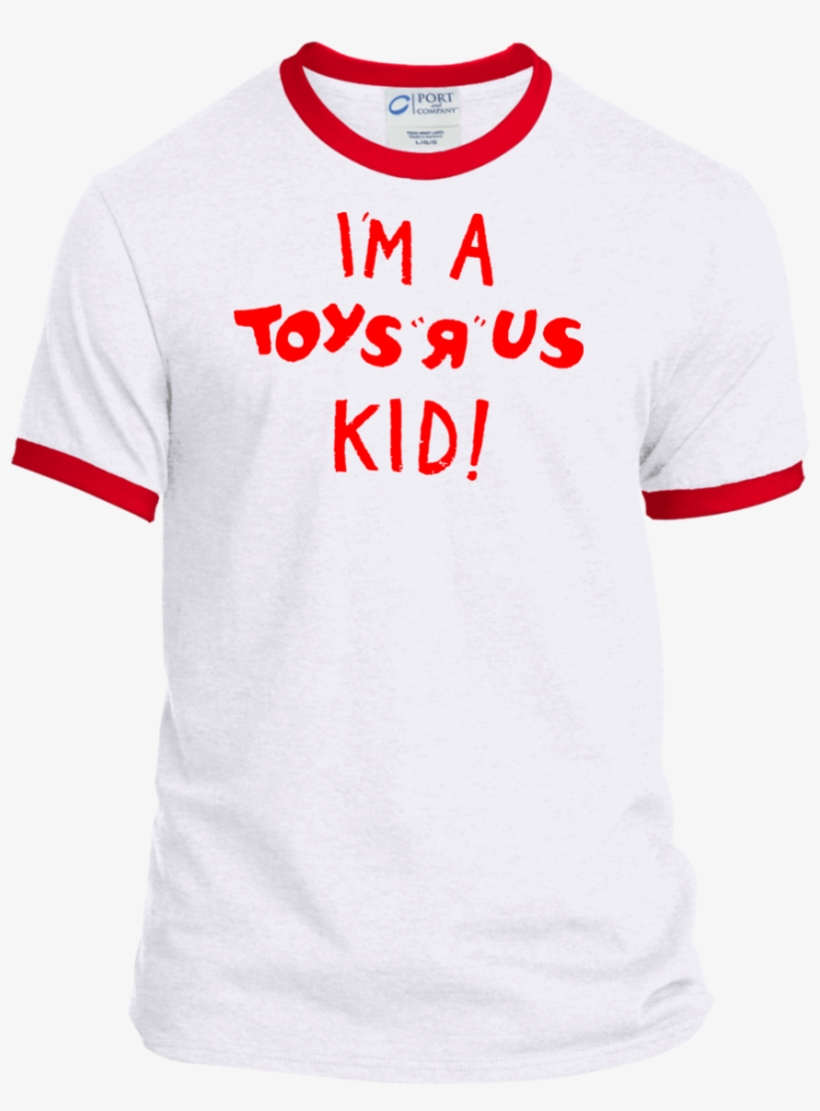 I'm A Toys R Us Kid Ringer Tee - Pokemon Go Poke Balls Ringer Tee, transparent png