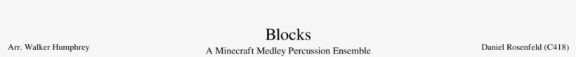 Blocks Sheet Music Composed By Daniel Rosenfeld 1 Of - Tf2 Intruder Alert Trumpet Music, transparent png