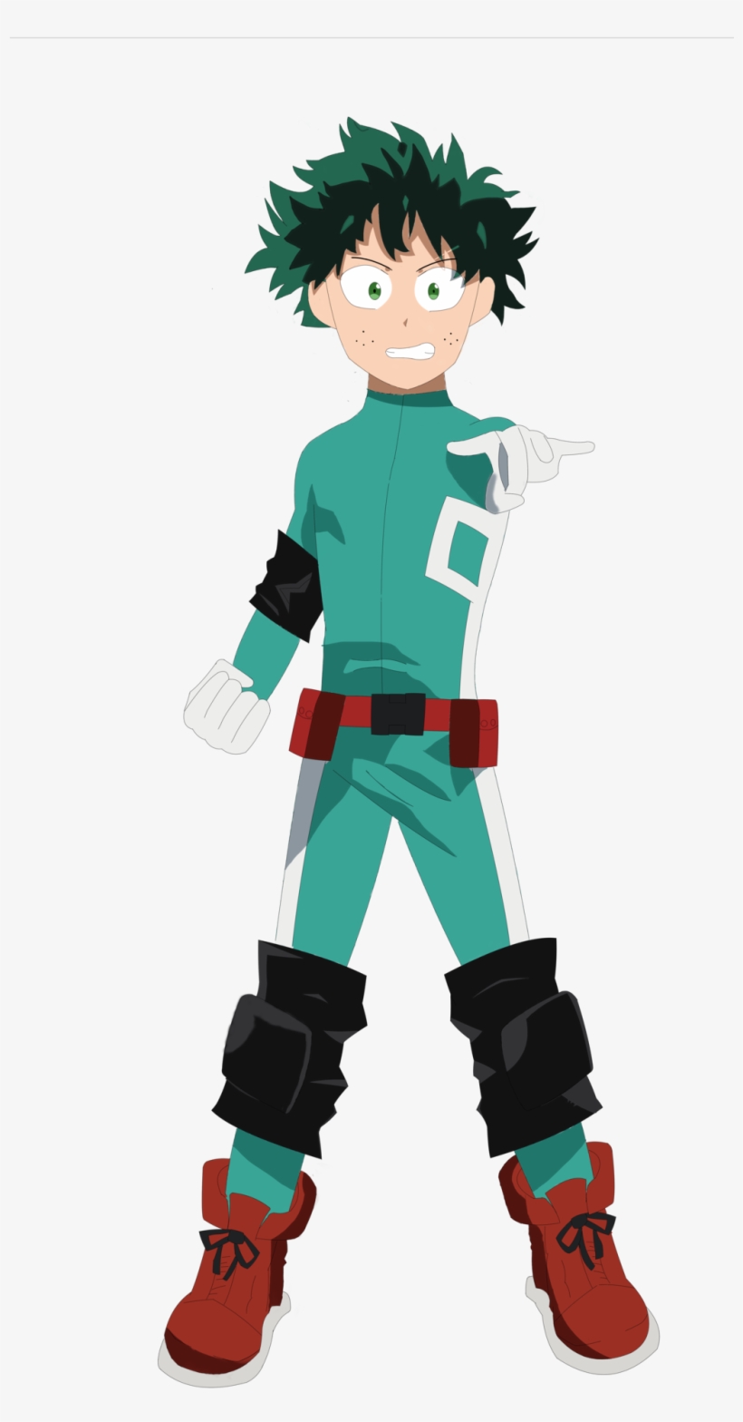 Midoriya Boku No Academia By Micahwolf On - Izuku Midoriya Transparent Gif, transparent png