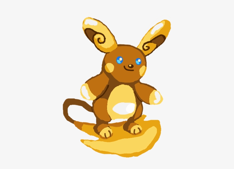 Alola Raichu Fix , - Cartoon, transparent png