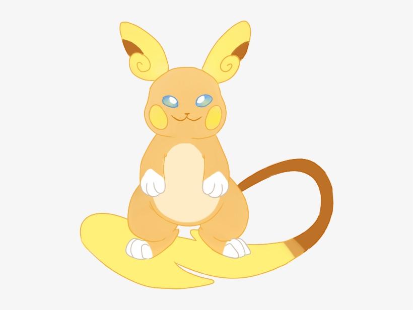 Alolan Raichu - Cartoon, transparent png