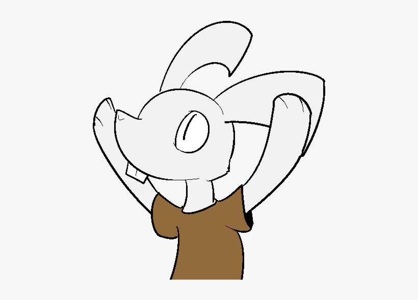 E621 2012 Anthro Big Eyes Buckteeth Clothed Clothing - Cartoon, transparent png