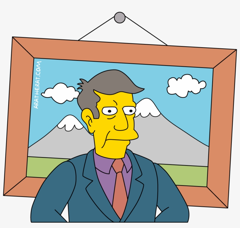 In A 1997 Episode Titled "the Principal And The Pauper”, - Simpsons Armenian, transparent png