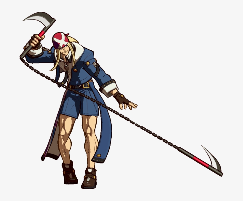 688px-xrdtest Axl 3p - Guilty Gear Xrd, transparent png