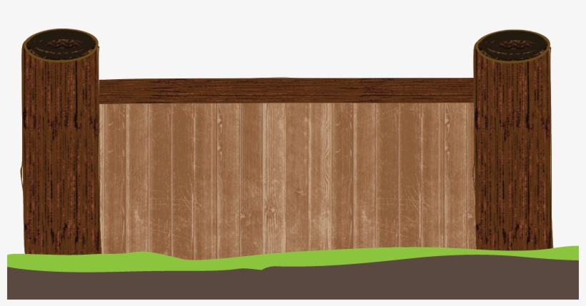A Wood Wall, On A Flat Surface - Log Clipart, transparent png