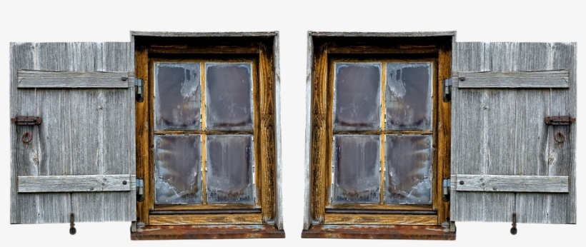 Wooden Windows, Wood Shop, Old, Shutter, Old Window - Window, transparent png