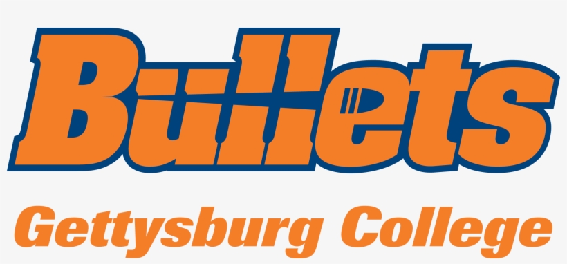 Primary Bullets Logo With College Treatment - Gettysburg College Athletics Logo, transparent png