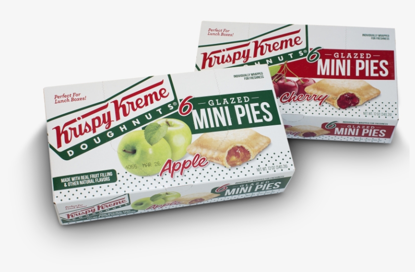 Krispy Kreme Glazed Apple Mini Pies 12oz, transparent png
