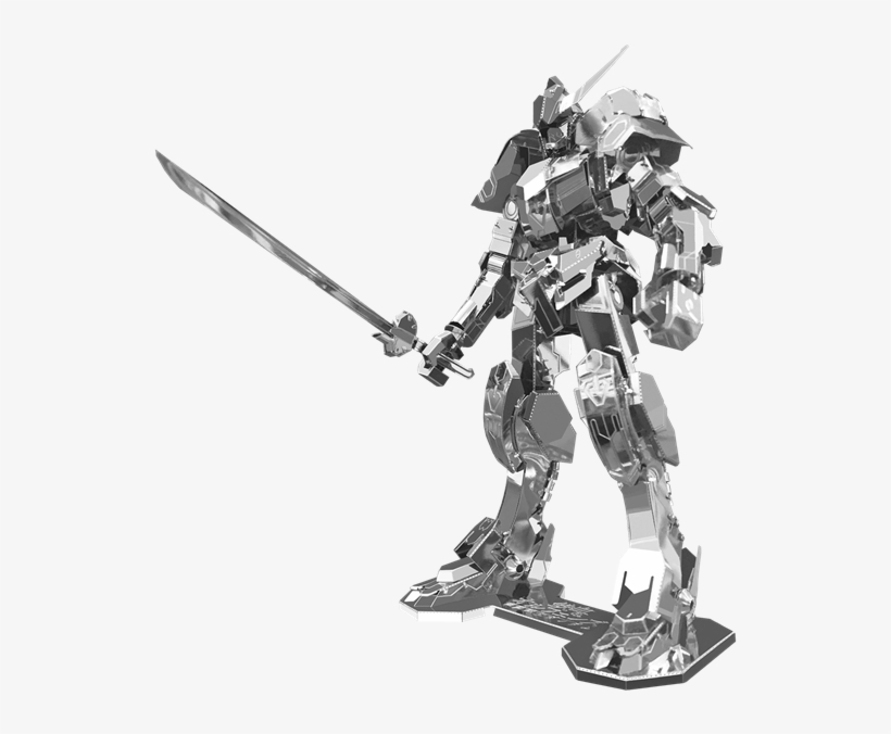 Picture Of Gundam Barbatos - Gundam Metal Earth, transparent png