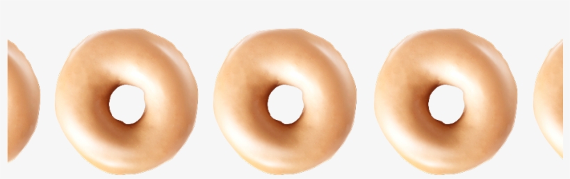 Krispy Kreme Coffee Glazed Doughnut - Doughnut, transparent png