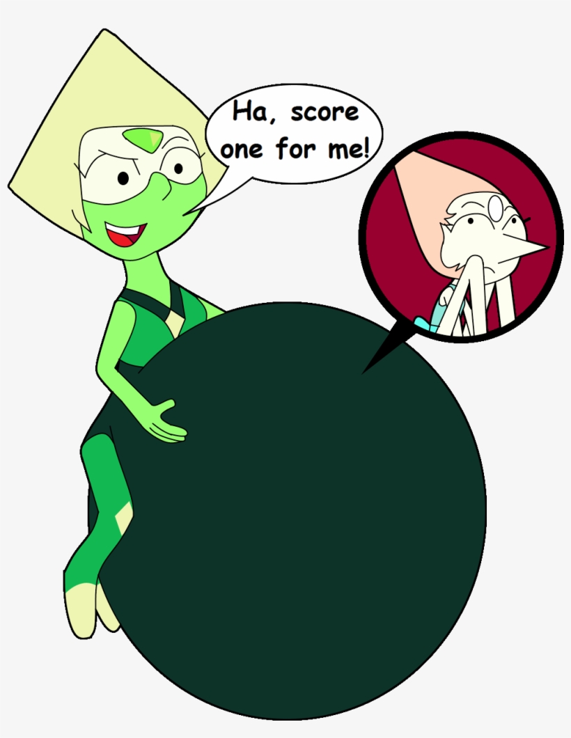 Peridot Ate Pearl - Steven Universe Peridot Eats, transparent png