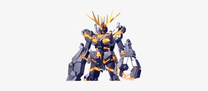 As Opposed To The Unicorn Motif Of Unicorn Gundam, - Gundam Banshee, transparent png