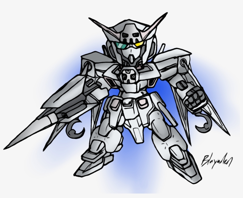 Mecha Sd Gundam Drawing Art - Chibi Gundam, transparent png