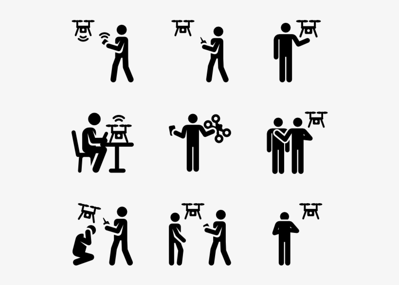 Drones 25 Icons - Icon Drone, transparent png