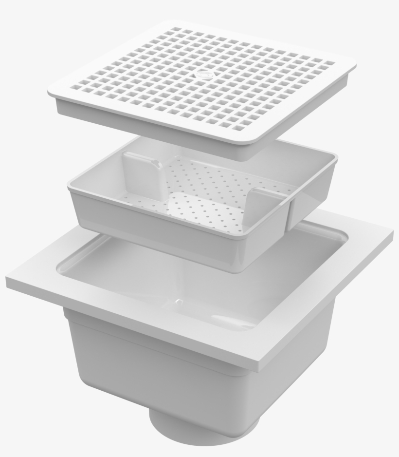 305 Pvc Floor Sinks Less Flange Commercial Plumbing, transparent png