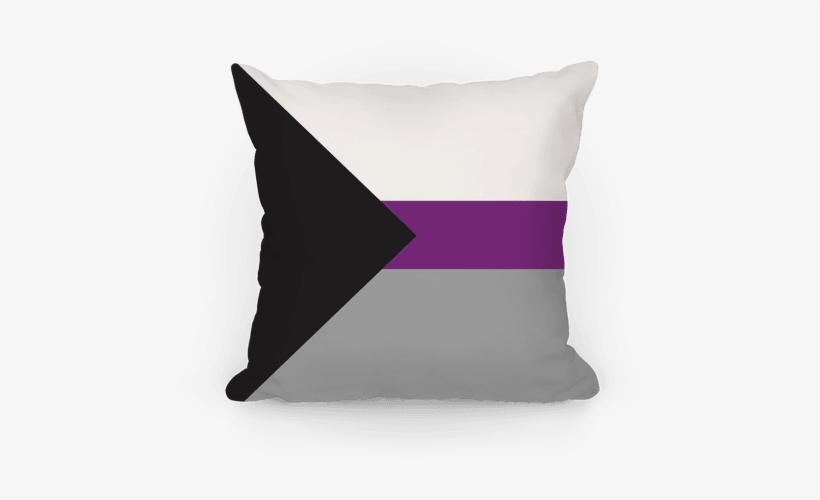 Demisexual Pride Flag Pillow - Demisexual, transparent png