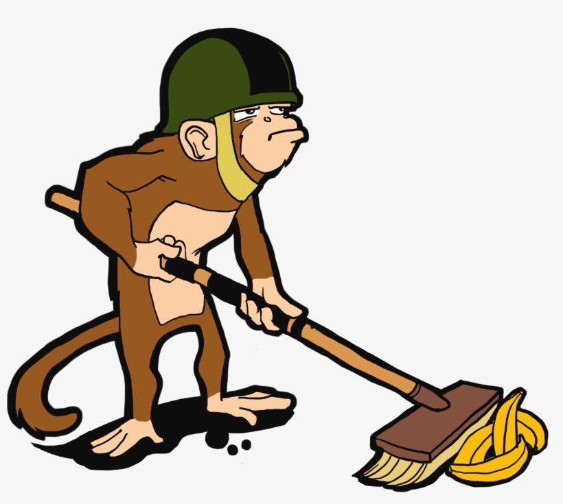 Janitor Monkey, transparent png