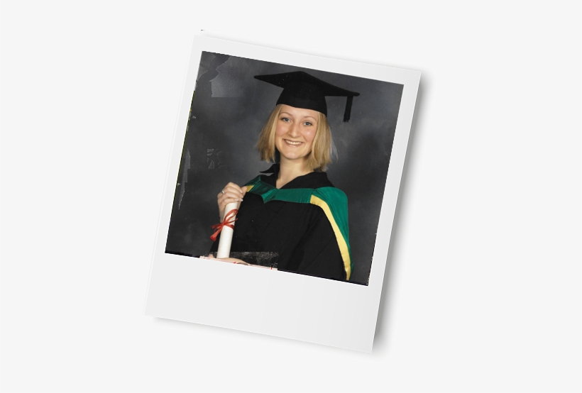 Lucy Smith Graduation Polaroid - Academic Dress, transparent png
