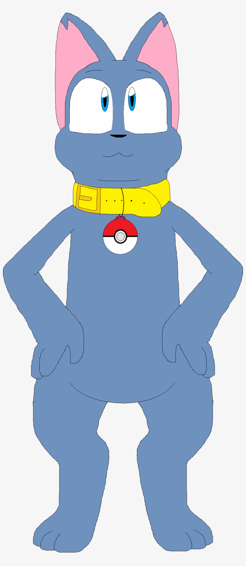 Riolu V2 - Riolu The Blue Cat, transparent png