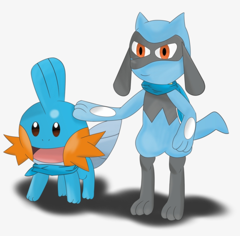 Mudkip Transparent Riolu - Drawing, transparent png