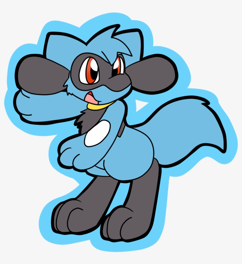 Riolu By Joltink - Drawing, transparent png
