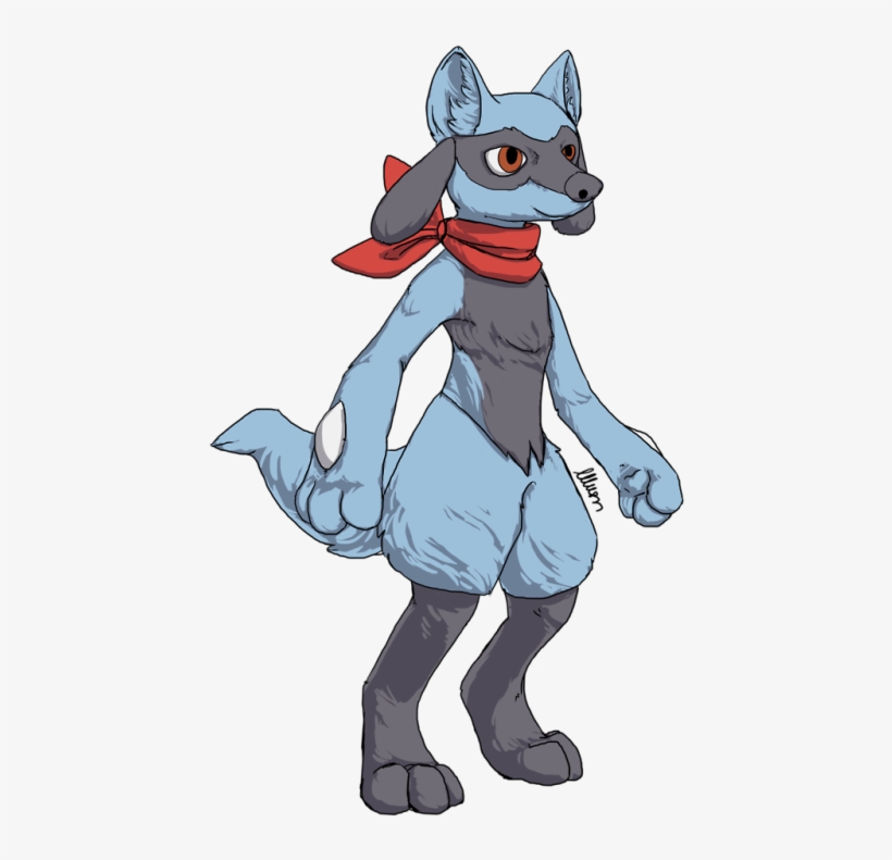 Riolu A Request For Rufus10 On Pokéamino - Cartoon, transparent png