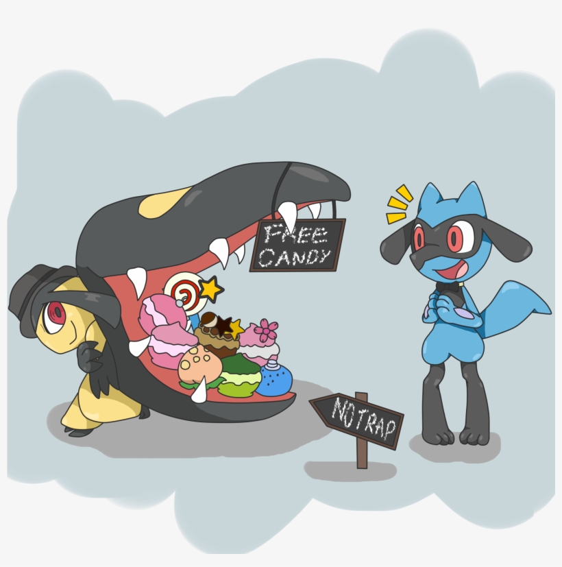 Candy Pokémon Super Mystery Dungeon Pokémon Sun And - Mawile And Riolu, transparent png