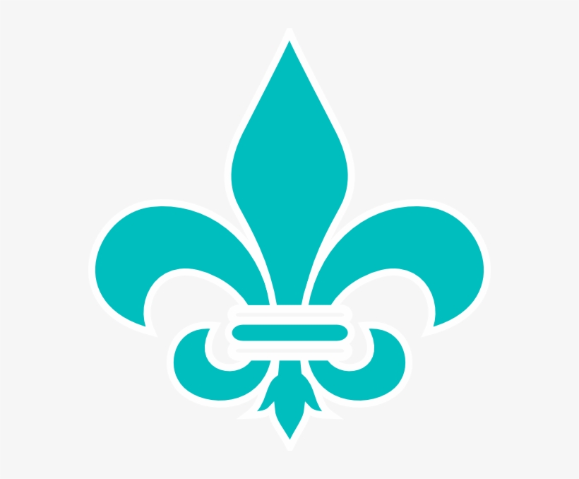 Royal Blue Fleur De Lis Svg Clip Arts 570 X 598 Px, transparent png