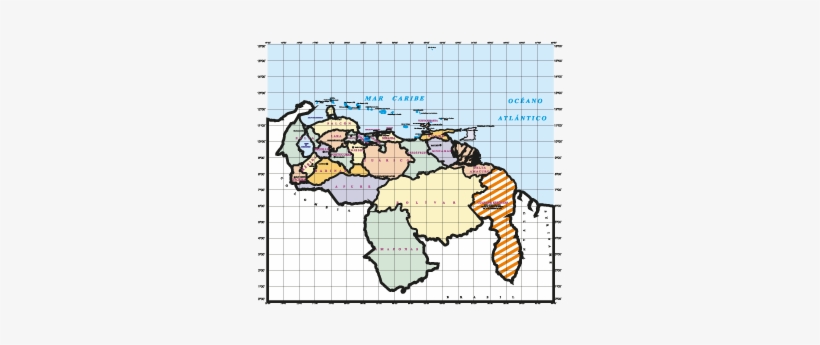 Mapa Politico De Venezuela Vector Logo - Creative Arts, transparent png