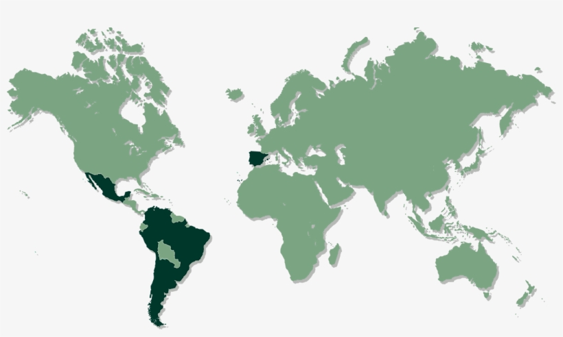 World Map - Kp Manish Global Ingredients P Ltd, transparent png