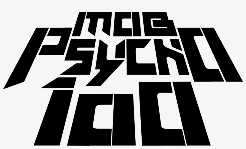 Mob Psycho 100 English Logo - Mob Psycho 100 Title, transparent png