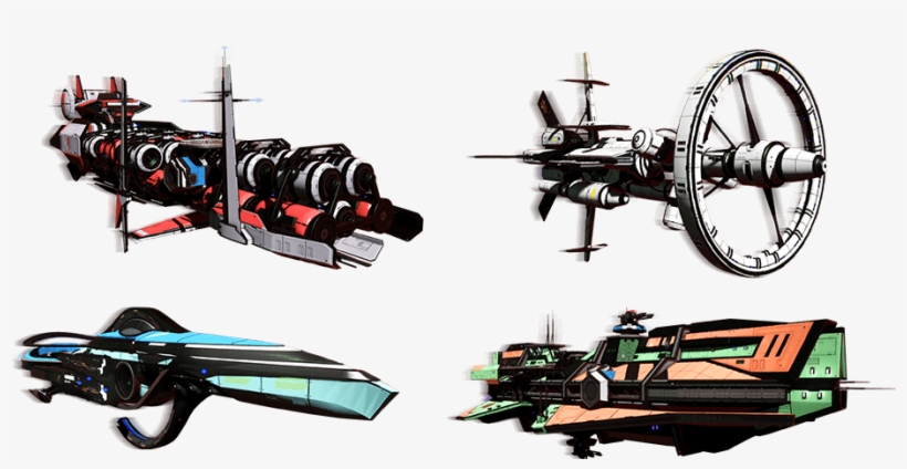 Assemble And Upgrade A Fleet Of Frigates, Each Specialized - No Man's Sky Freighters, transparent png