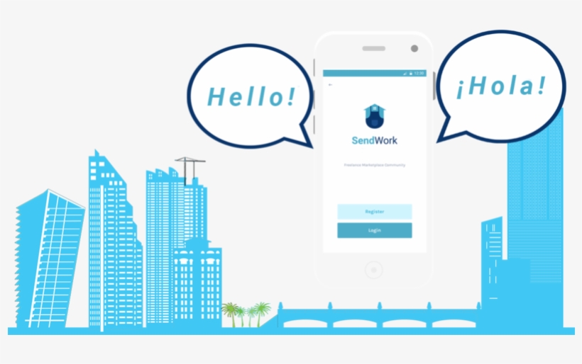 View Larger Image Sendwork Provider App With Miami - Laborer, transparent png