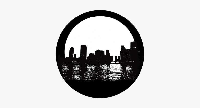 Moon Over Miami Gobo - Silhouette, transparent png