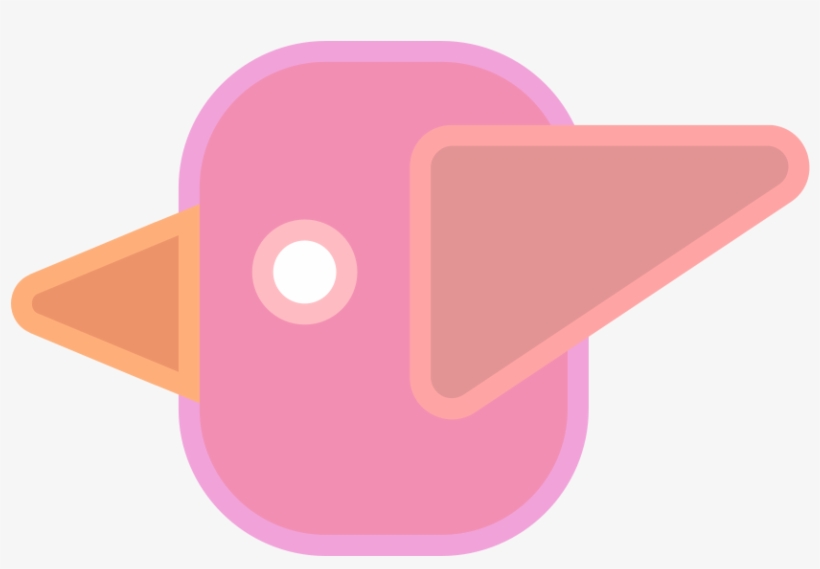 How To Set Use Abstract Cute Simple Cartoon Bird Icon, transparent png