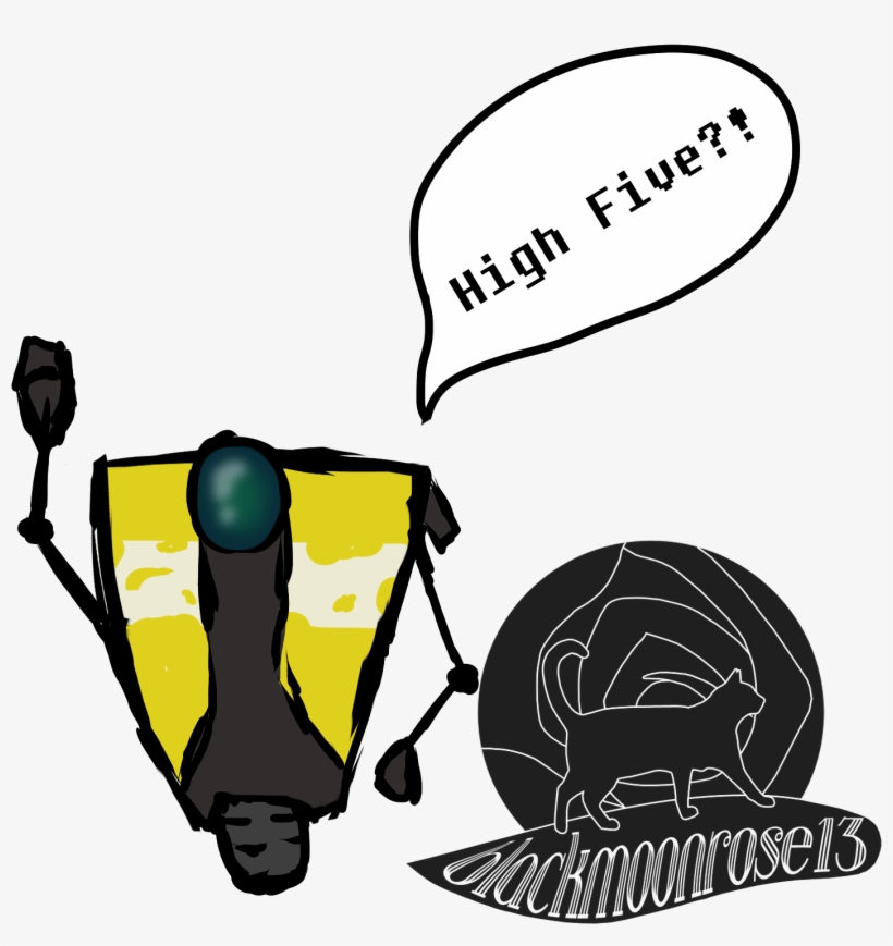 Claptrap Doodle - Illustration, transparent png