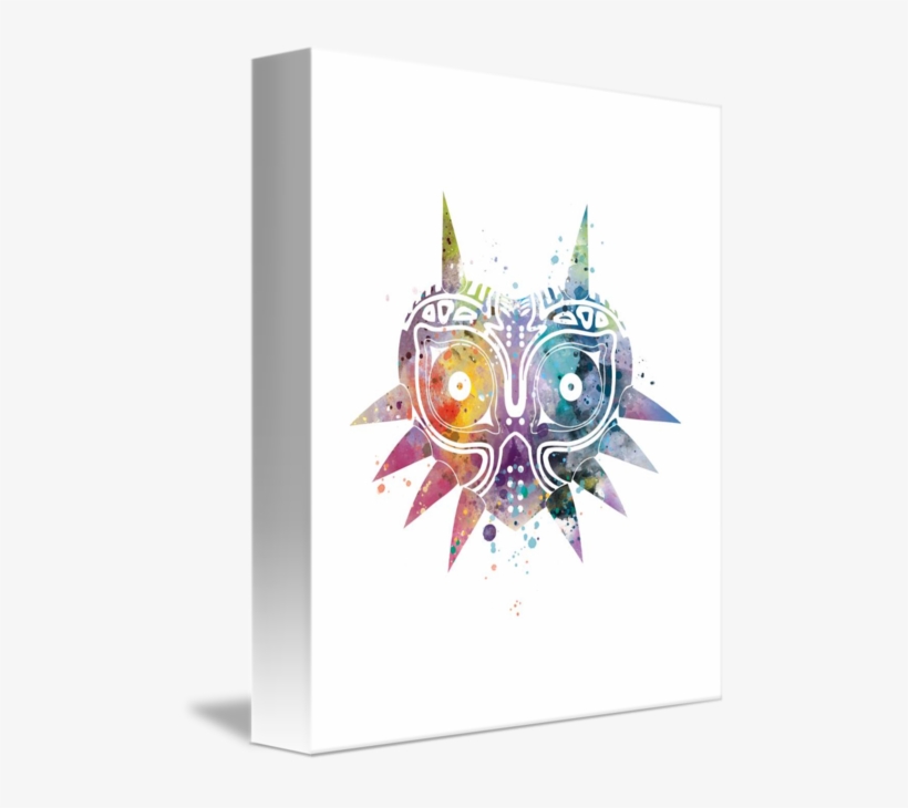 "majoras Mask" By Monn Print - Majoras Mas Art, transparent png