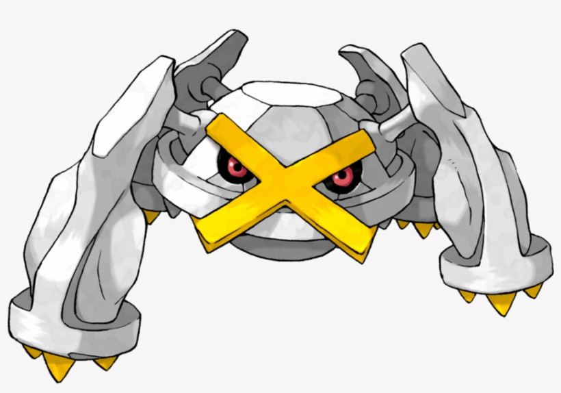 305kib, 894x894, Metagross - Pokemon 3 Stage Families, transparent png