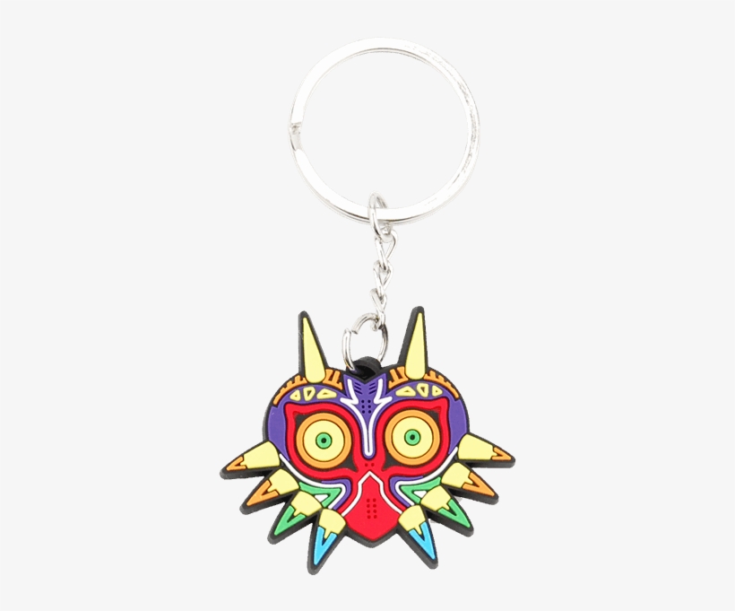 Nintendo - Zelda Majora's Mask Rubber Keychain - 600x600 PNG Download ...