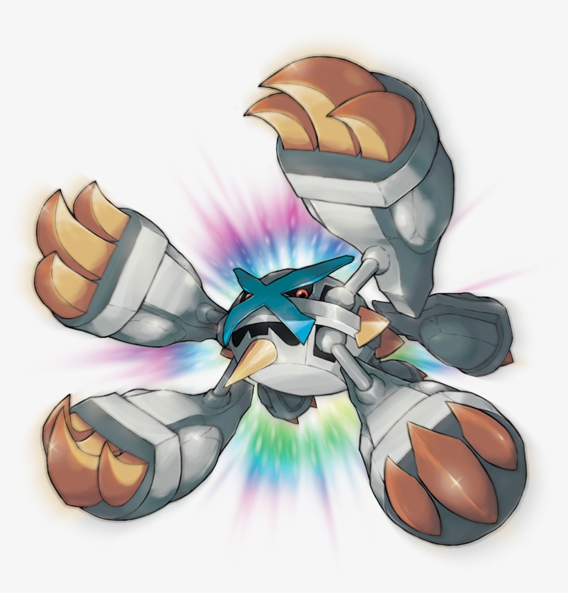 Usually, In The Original Ruby And Sapphire Games, Players - Pokemon Shiny Mega Metagross, transparent png