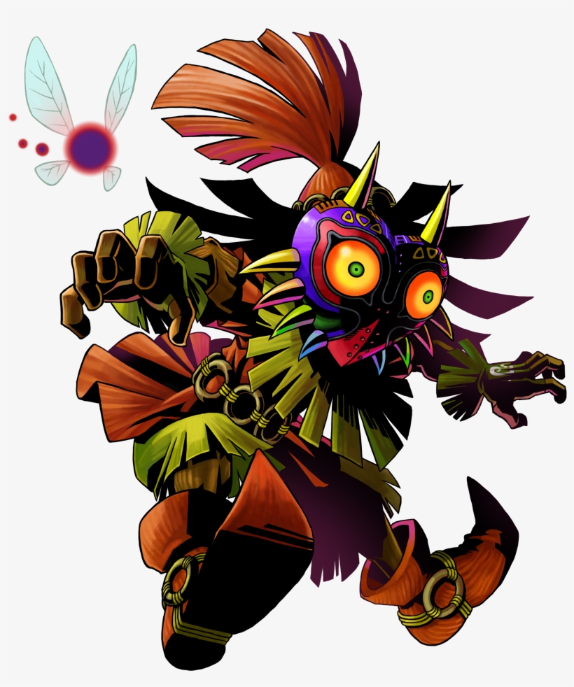 Comes Dat Skull Kid ,, transparent png
