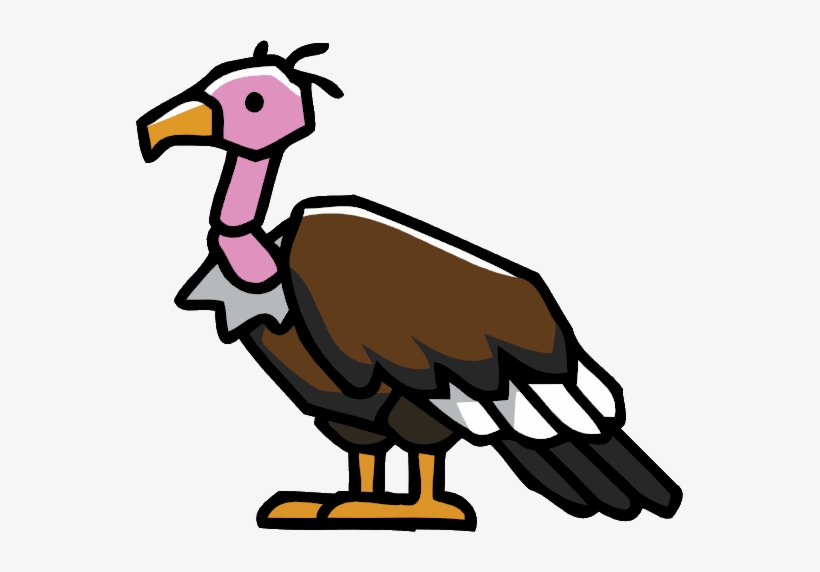 God Of War Clipart Vulture - Scribblenauts Vulture, transparent png