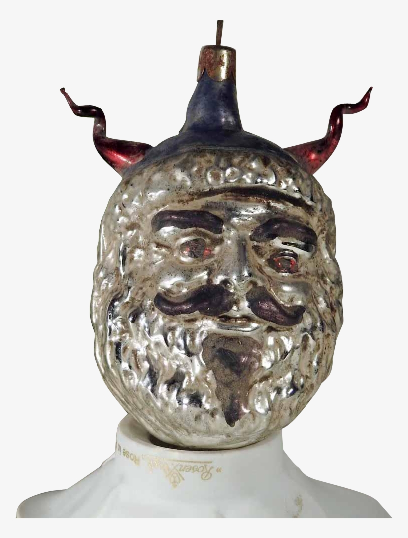 Rare German Christmas Ornament Krampus - Christmas Ornament, transparent png