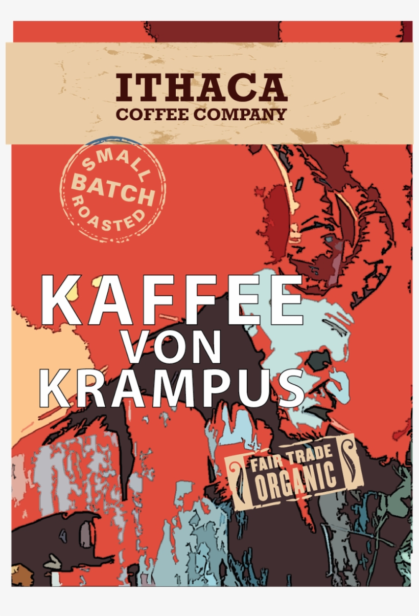 Kaffee Von Krampus Is Coming - Poster, transparent png