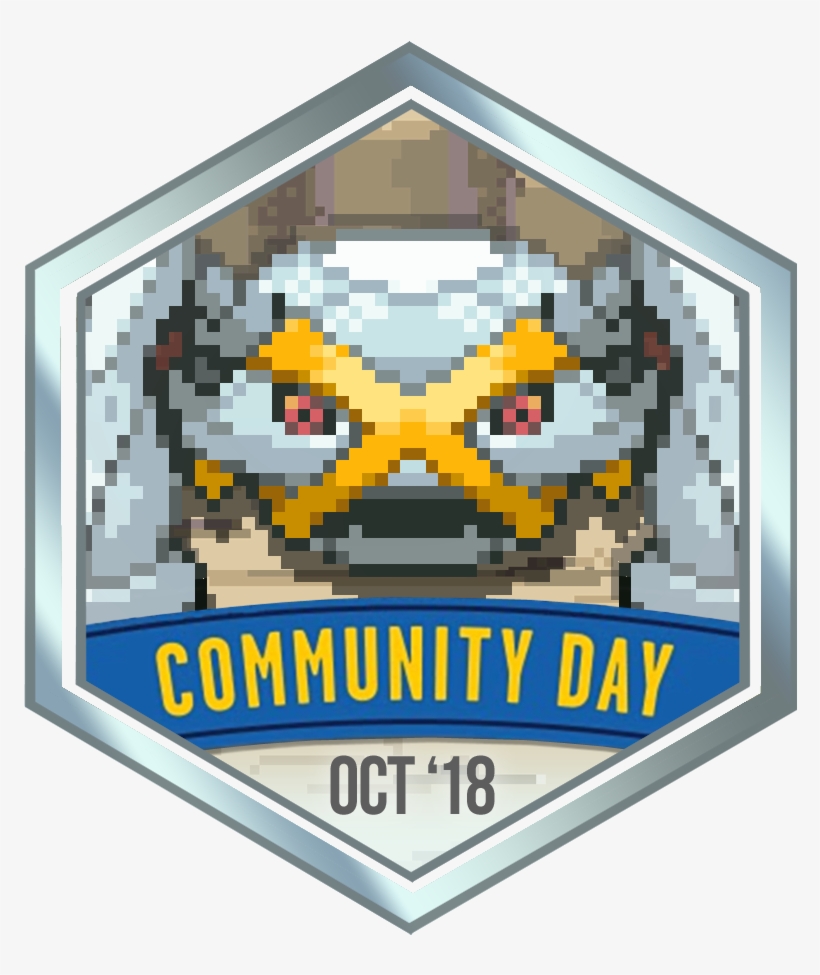 Badge-large - Metagross, transparent png