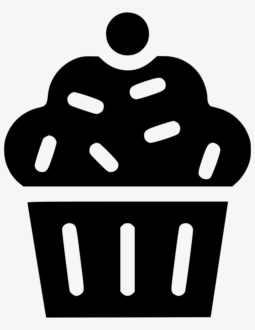 Muffin Cup Cake Dessert Sweet Pudding Comments - Dessert Symbol, transparent png