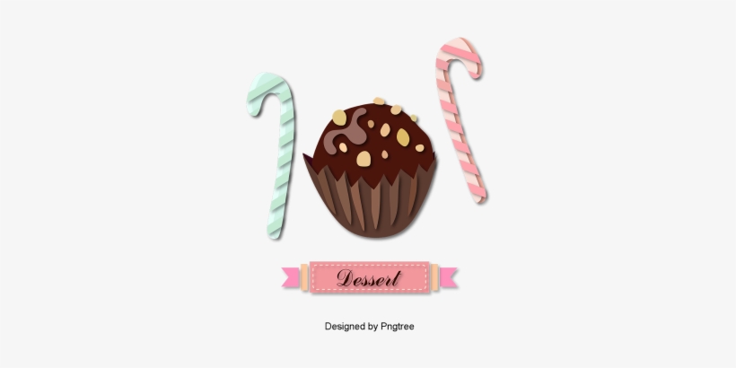 Beautiful Cartoon Lovely Hand-painted Dessert Cake - Dessert, transparent png