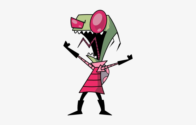 Gir Disguises Himself As A Rather Unconvincing Dog - Invader Zim Svg, transparent png